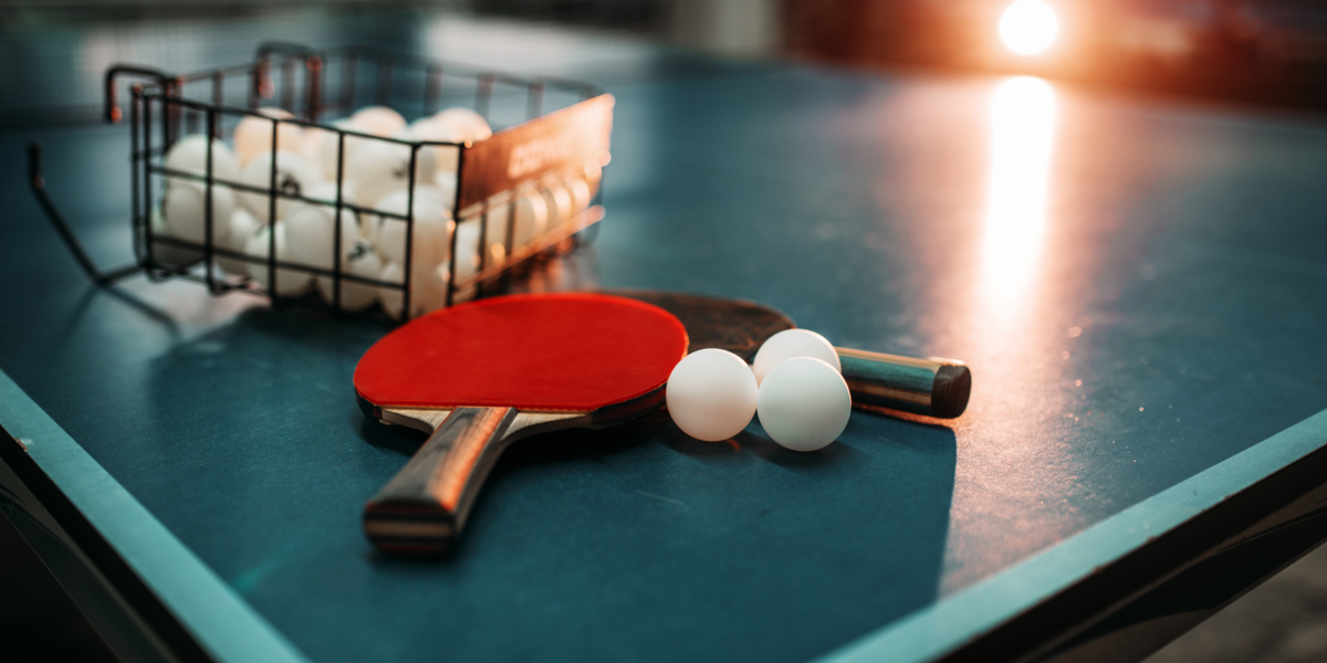 Ping. Pong. En pingpong